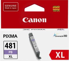 Картридж Canon CLI-481PB XL PIXMA TS8140/9140/8240/8340 Photo Blue 2048C001 фото