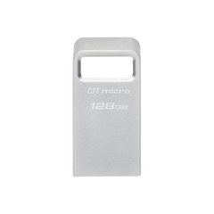 Kingston Накопичувач 128GB USB 3.2 Gen1 DT Micro R200MB/s Metal - купити в інтернет-магазині Coolbaba Toys