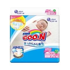 Підгузники GOO.N для немовлят до 5 кг (розмір SS, на липучках, унісекс, 90 шт) - купити в інтернет-магазині Coolbaba Toys