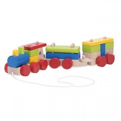 Конструктор Wonderworld Поїзд з мотузкою WW-1200 - купити в інтернет-магазині Coolbaba Toys