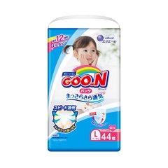 Трусики-підгузки GOO.N для дівчаток 9-14 кг (розмір L, 44 шт) - купити в інтернет-магазині Coolbaba Toys