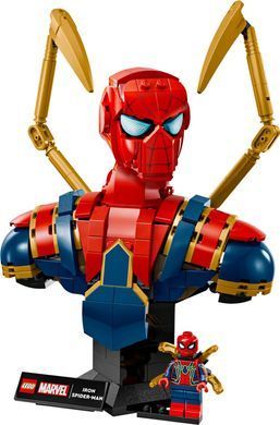 LEGO Конструктор Super Heroes Погруддя Залізної Людини-Павука 76326 фото