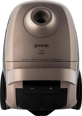 Gorenje Пылесос мешковый, 850Вт, конт пыль -3л, HEPA, телескопич трубка, бронзовый VCE28G6ALLGO фото