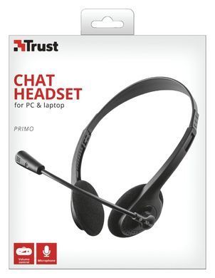 Гарнитура Trust Primo Chat 3.5mm Black 21665_TRUST фото