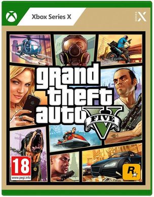 Гра консольна Xbox Series X Grand Theft Auto V, BD диск 5026555366700 фото