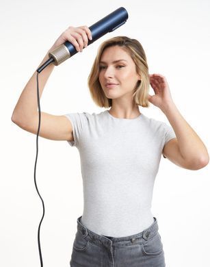 BaByliss Стайлер Air Wand, 1600Вт, темп.режимов-3, ионизация двойная, 2 насадки, синий AS6550E фото