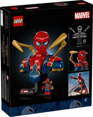 LEGO Конструктор Super Heroes Погруддя Залізної Людини-Павука 76326 фото