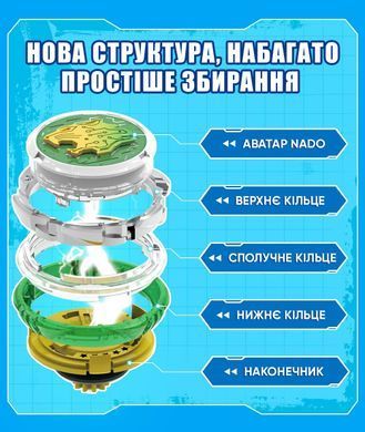 Infinity Nado Волчок VI серия Standard Pack Lighting Leopard Ослепительный Леопард EU654124 фото