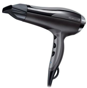 Remington Фен Pro-Air Turbo, 2400Вт, 3 режими, дифузор,турмалинова іоніз-я, хол. обдув, чорний D5220 фото