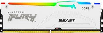 Kingston Пам'ять ПК DDR5 32GB 5600 FURY Beast Білий RGB EXPO KF556C36BWEA-32 фото