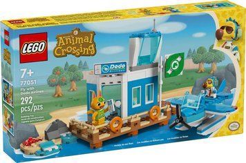 LEGO Конструктор Animal Crossing Літайте з Dodo Airlines 77051 фото