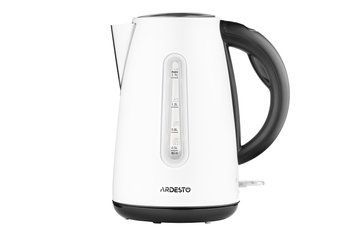 Електрочайник Ardesto EKL-F300W, 1,7л, метал, STRIX, білий EKL-F300W фото