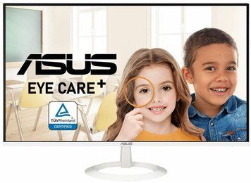ASUS Монитор 27" VZ27EHF-W HDMI, Audio, IPS, 100Hz, 1ms, AdaptiveSync, White 90LM07B0-B02470 фото