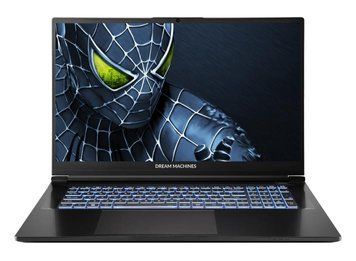 Dream Machines Notebook RG5050-17 17.3FHD IPS, Intel i7-14650HX, 16GB, F1TB, NVD5050-8, DOS, black RG5050-17UA20 фото