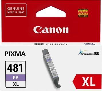 Картридж Canon CLI-481PB XL PIXMA TS8140/9140/8240/8340 Photo Blue 2048C001 фото