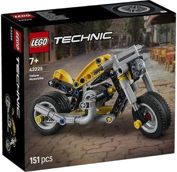 LEGO Конструктор LEGO Technic Жовтий мотоцикл 42225 фото