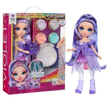 Ігровий набір з лялькою RAINBOW HIGH серії "Rainbow Shimmers" - ВІОЛЕТТА (зі слаймом) 122425 фото