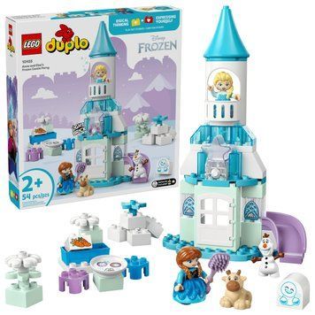 LEGO Конструктор LEGO DUPLO Disney Вечірка у крижаному палаці Ельзи та Анни 10455 фото
