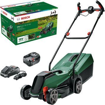Bosch Газонокосилка аккумуляторная CityMower 18V-32-300 18В акб 1х4А&middot;час 31л 30-60мм 9.4кг 0.600.8B9.A07 фото