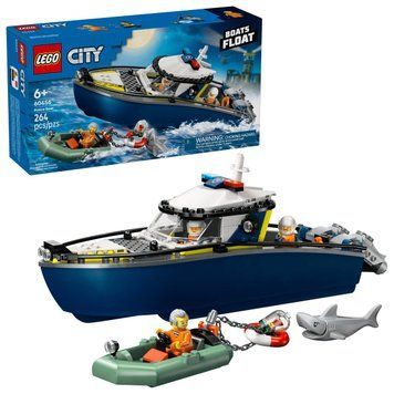 LEGO Конструктор LEGO City Переслідування на поліцейському катері 60456 фото