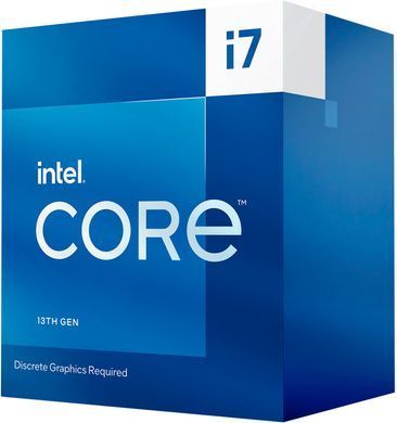 Intel ЦПУ Core i7-13700F 16C/24T 2.1GHz 30Mb LGA1700 65W w/o graphics Box BX8071513700F фото