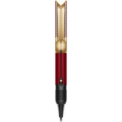 Dyson Випрямляч Dyson з вологого на сухе HТ01 Airstrait Red Velvet/Gold, темп.режимів-3, 80-140С, OLED-дисплей, метал, червоний 596931-01 фото