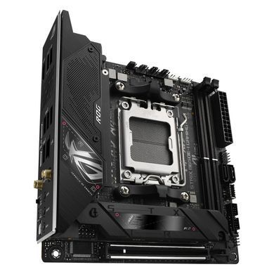 ASUS Материнcька плата ROG STRIX B650E-I GAMING WIFI sAM5 B650 2xDDR5 M.2 HDMI WiFi BT mITX 90MB1BI0-M0EAY0 фото