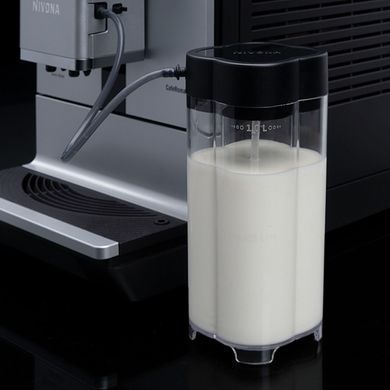 Кофемашина Nivona CafeRomatica, 2,2л, зерно+мол., зерно+мол., авторецептов -18, сенсорное управл., черно-серебристый NICR970 фото