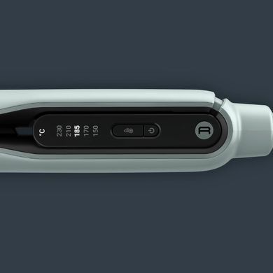 Rowenta Випрямитель Thermoglide, темп.режимов-5, 150-230С, дисплей, ионизация, титан, светло-зеленый SF5120E0 фото
