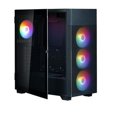 Zalman Корпус S5 Neo без БП, 1xUSB3.1, 1xUSB2.0, 4x120мм FRGB, VGA 390мм, LCS ready, TG Side Panel, ATX, чёрный S5NEOBLACK фото