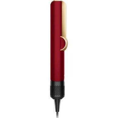 Dyson Випрямляч Dyson з вологого на сухе HТ01 Airstrait Red Velvet/Gold, темп.режимів-3, 80-140С, OLED-дисплей, метал, червоний 596931-01 фото