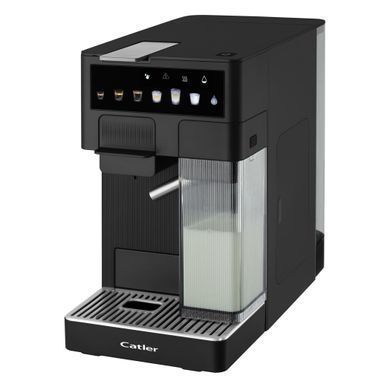 CATLER Кофеварка капсульная Renzo 1.6л, капсулы, молотый кофе, сенс. управл., автом. капучинатор, черный ES751BRENZO фото