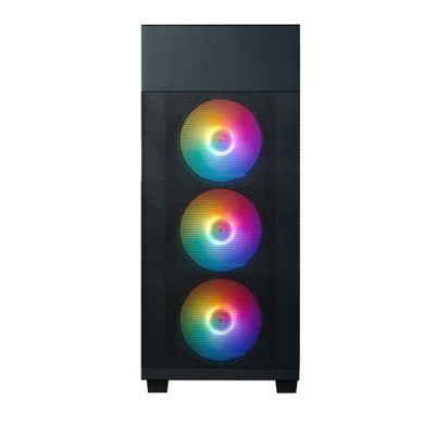 Zalman Корпус S5 Neo без БП, 1xUSB3.1, 1xUSB2.0, 4x120мм FRGB, VGA 390мм, LCS ready, TG Side Panel, ATX, чёрный S5NEOBLACK фото