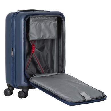 Wenger Валіза Wenger Skyon Hardside Carry-On, мала, з відсіком для н/б 16", полікарбонат, TSA, 4 колеса, розширення, USB, синій 653565 фото