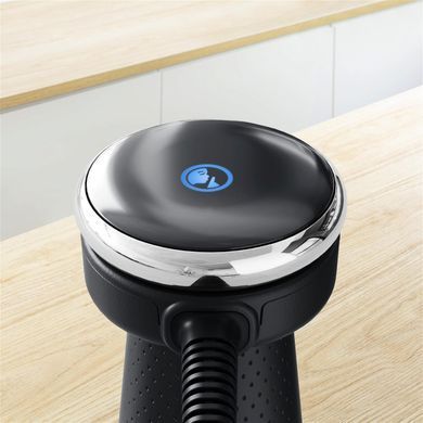 Tefal Блендер заглибний Quickchef+, 1000Вт, 4в1, чаша-800мл, чопер-500мл, кухонний комбайн 5в1, турборежим, сіро-чорний HB67G830 фото