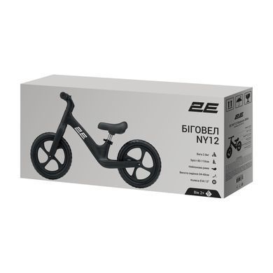 2E Біговел NY 12" чорний ZCY-NY12-BLACK фото