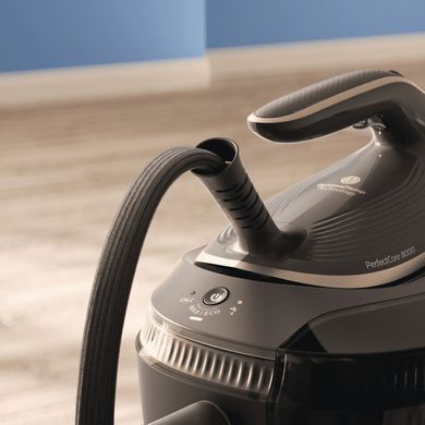 Philips Парогенератор Philips PerfectCare 8000, 3120Вт, 1400мл, паровий удар -800гр, верт. відпарювання, нерж. сталь, чорний PSG8300/80 фото
