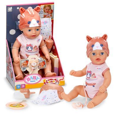 Лялька BABY BORN &ndash; ЛЕНА У КОСТЮМІ КОТИКА (36 см, з аксес.) 839560 фото