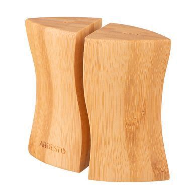 ARDESTO Набір для солі та перцю Midori, 2 предмети, 10мл, 9.5х4х9см, бамбук, пластик AR0934 фото