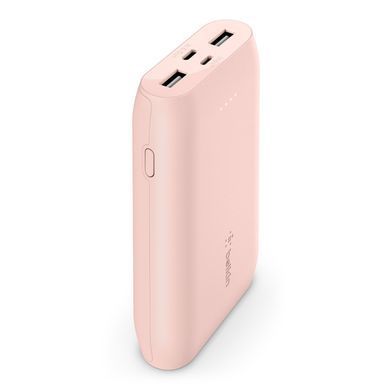 Belkin Портативное зарядное устройство 10000mAh, 15W Dual USB-A, USB-C, rose gold BPB011BTRG фото