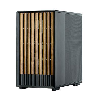 Zalman Корпус P10 Namu без БП, 1xUSB3.0, 1xUSBType-C, 2x120мм, 1x120мм ARGB, VGA 340мм, LCS ready, TG Side Panel, mATX, чорний P10NAMUBLACK фото