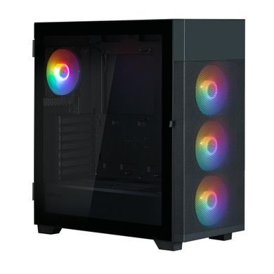 Zalman Корпус S5 Neo без БП, 1xUSB3.1, 1xUSB2.0, 4x120мм FRGB, VGA 390мм, LCS ready, TG Side Panel, ATX, чёрный S5NEOBLACK фото