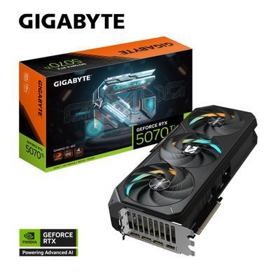 Gigabyte Відеокарта GeForce RTX 5070 Ti 16GB GDDR7 GAMING OC GV-N507TGAMING_OC-16GD фото