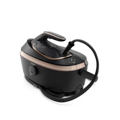 Philips Парогенератор Philips PerfectCare 8000, 3120Вт, 1400мл, паровий удар -800гр, верт. відпарювання, нерж. сталь, чорний PSG8300/80 фото