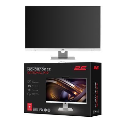 2E ПК Моноблок Rational K10 27" FHD IPS Intel i5-12400, 16Gb, F512GB, UMA, B660, кл+м, FreeDos, белый 2E-K10.0005 фото