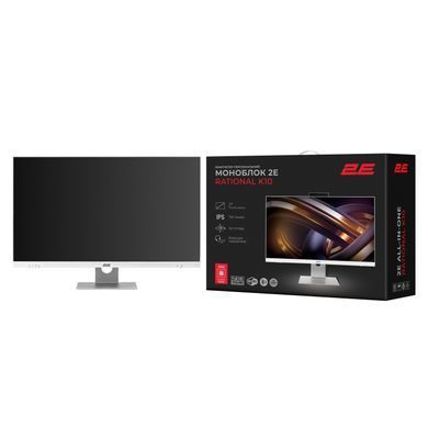 2E ПК Моноблок Rational K10 27" FHD IPS Intel i5-12400, 16Gb, F512GB, UMA, B660, кл+м, FreeDos, белый 2E-K10.0005 фото