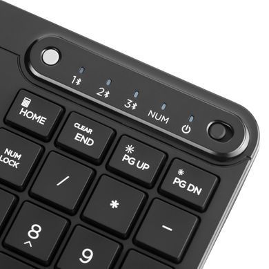 HP Клавіатура мембранна HP 460 Multi-Device key, BT, EN/UK, чорний 7N7B8AA фото