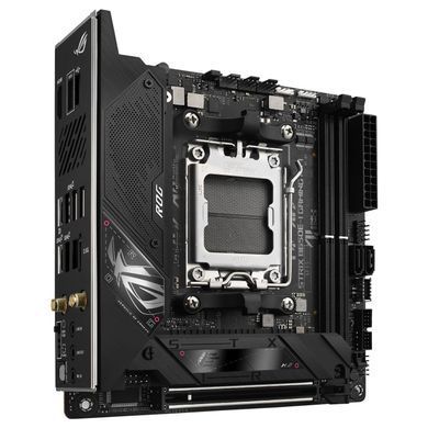 ASUS Материнcька плата ROG STRIX B650E-I GAMING WIFI sAM5 B650 2xDDR5 M.2 HDMI WiFi BT mITX 90MB1BI0-M0EAY0 фото