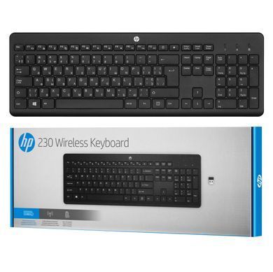 HP Клавіатура 230 WL black 3L1E7AA фото