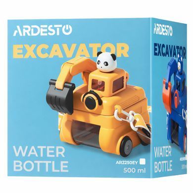 ARDESTO Пляшка для води ARDESTO Excavator 500мл, пластик, синій